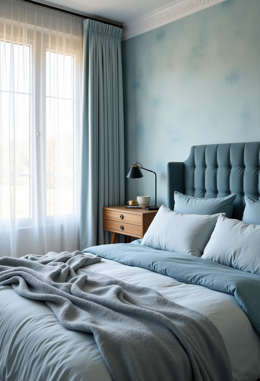 Dusty Blue Bedroom Ideas 1