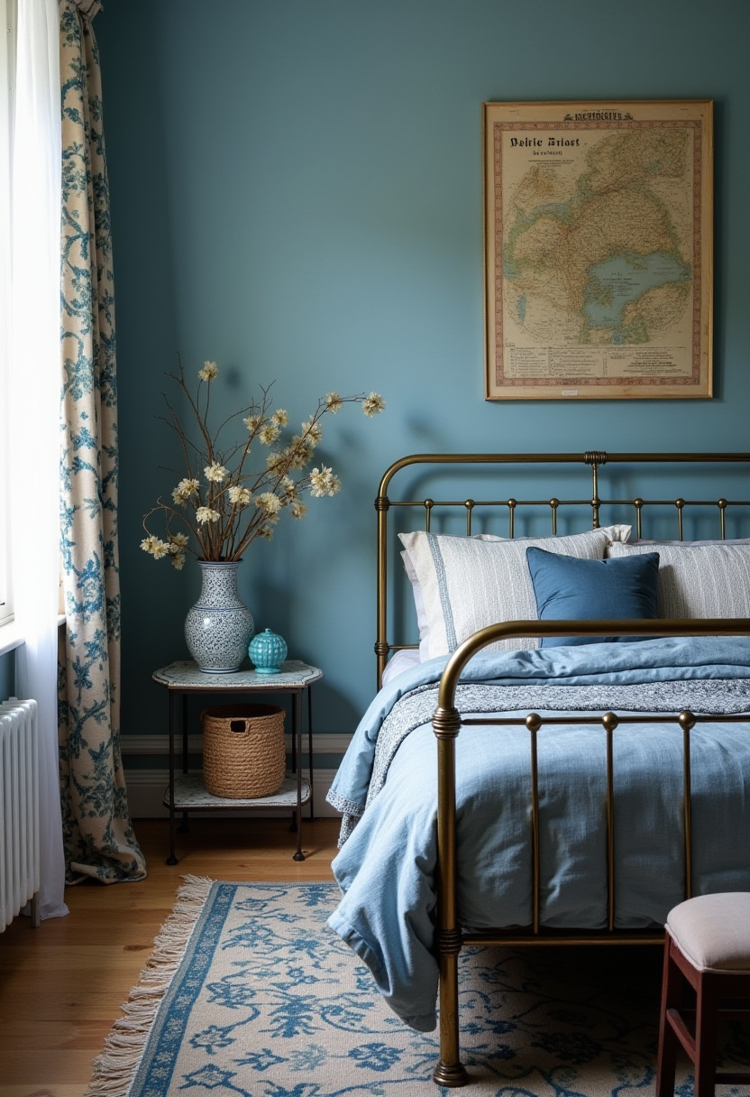Dusty Blue Bedroom Ideas 12
