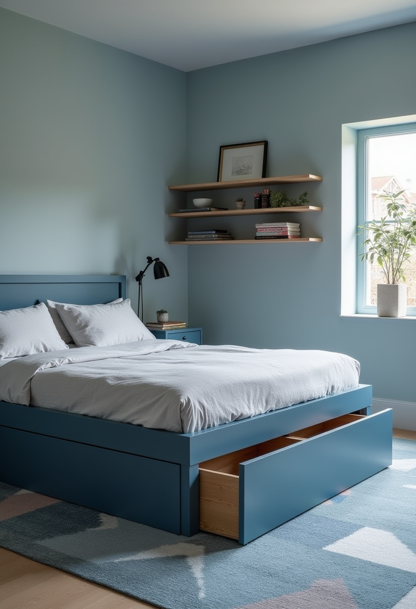 Dusty Blue Bedroom Ideas 2