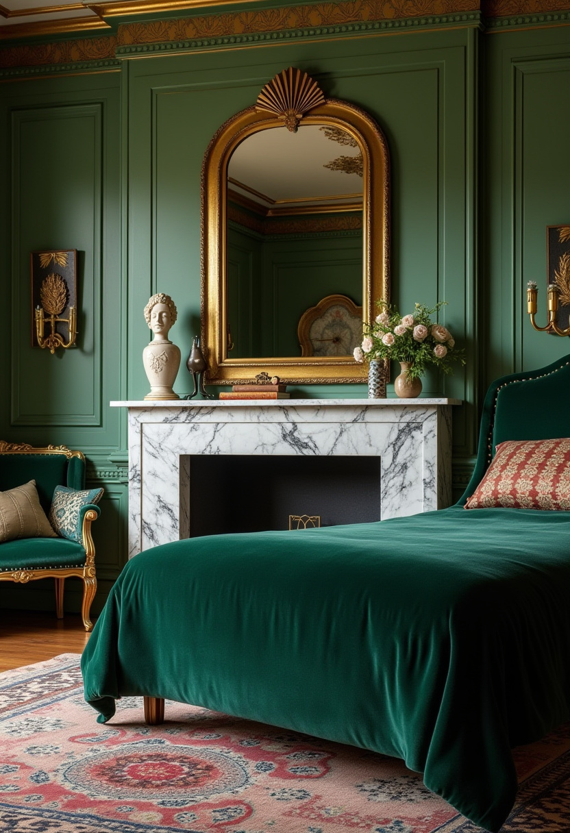 Small Bedroom With Fireplace 10