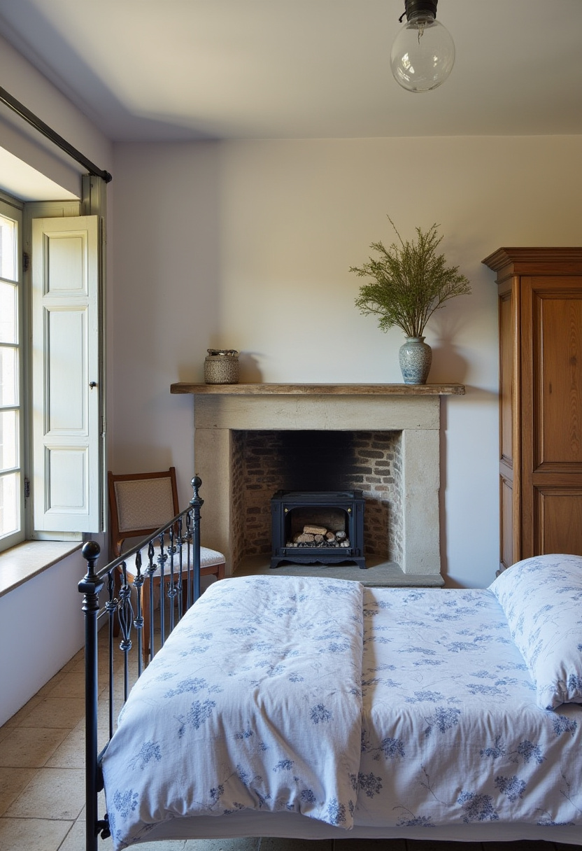 Small Bedroom With Fireplace 12