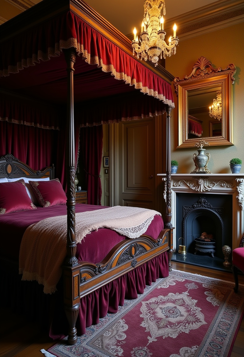 Small Bedroom With Fireplace 14