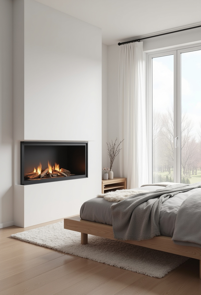Small Bedroom With Fireplace 17