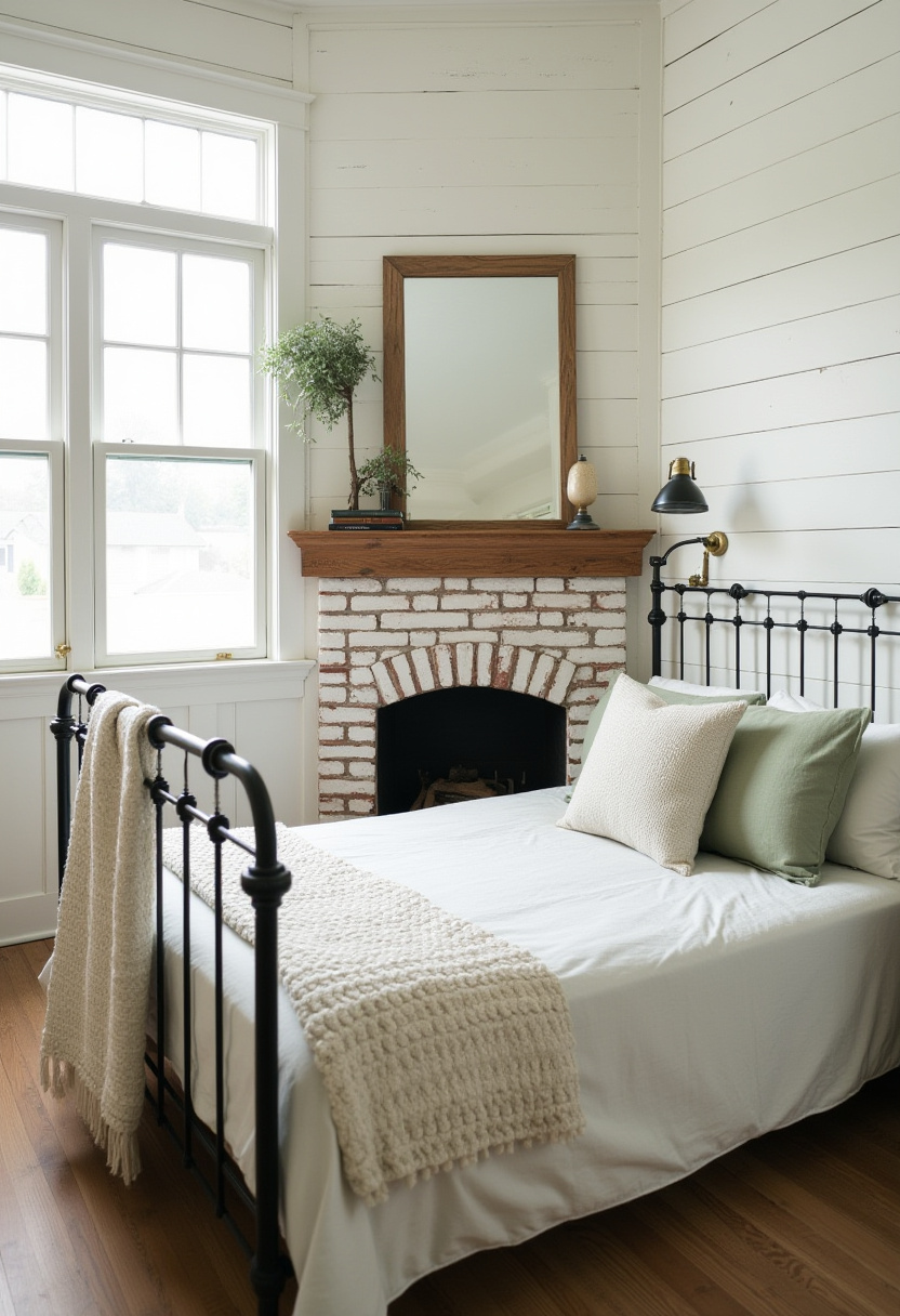 Small Bedroom With Fireplace 8