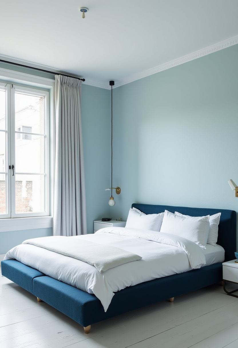 Small Blue Bedroom 1