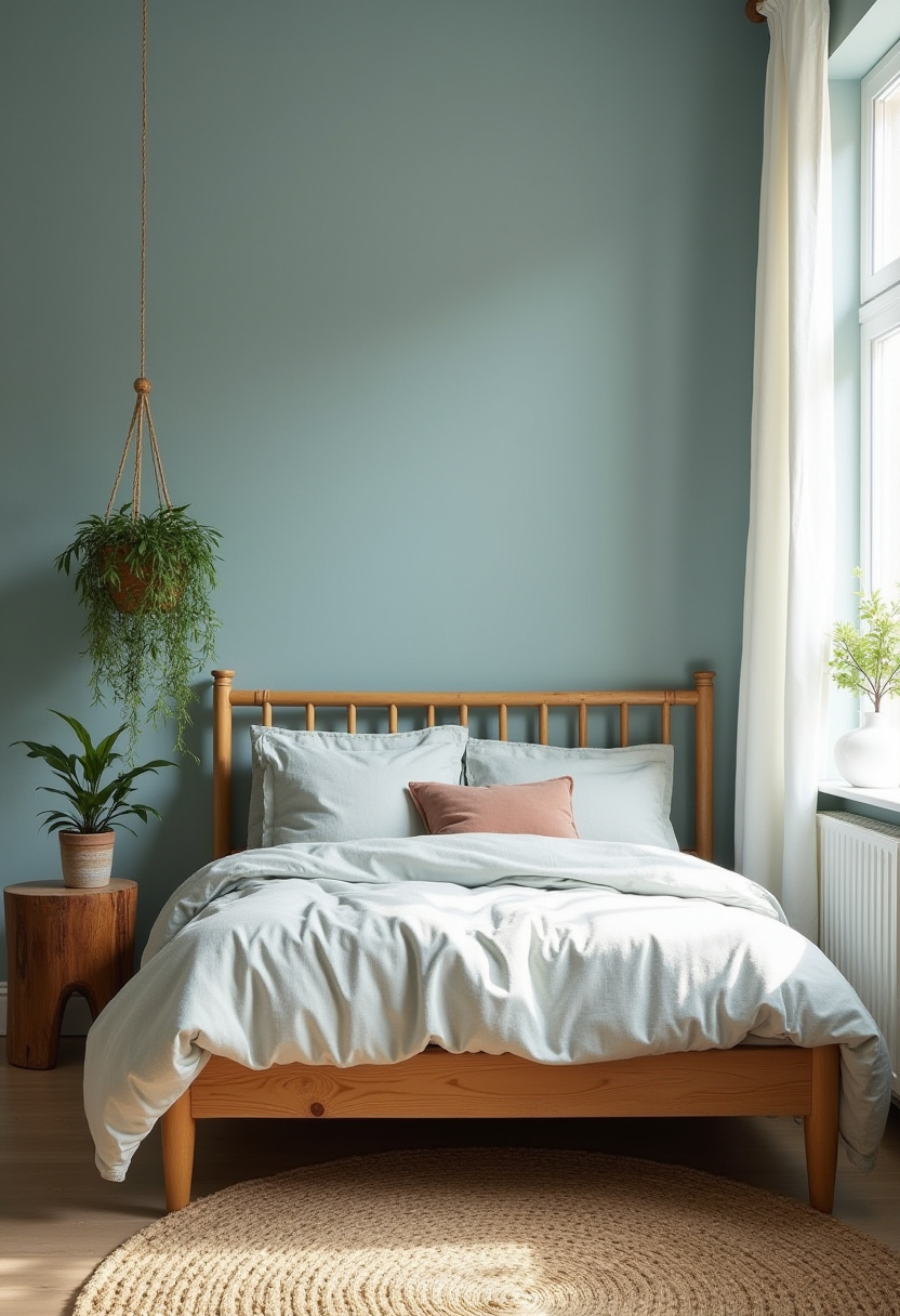 Small Blue Bedroom 15