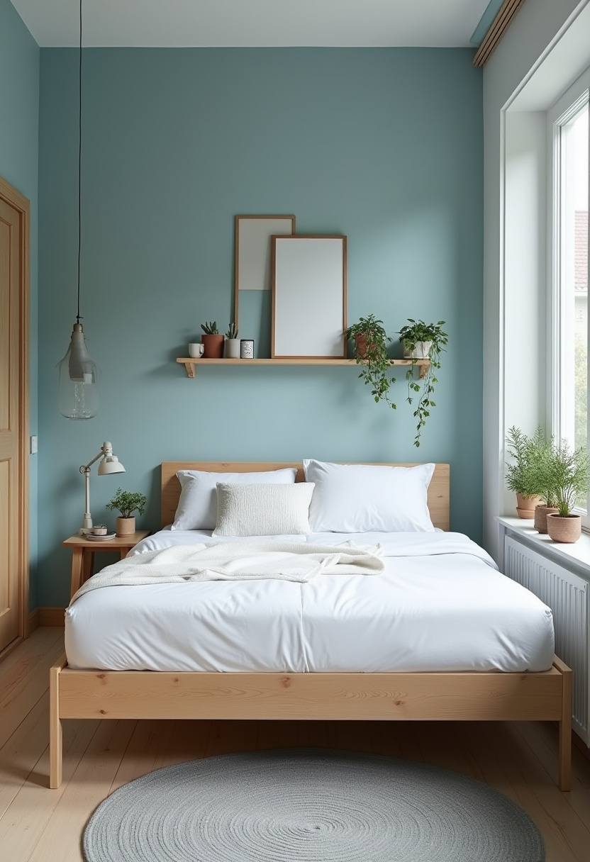 Small Blue Bedroom 2