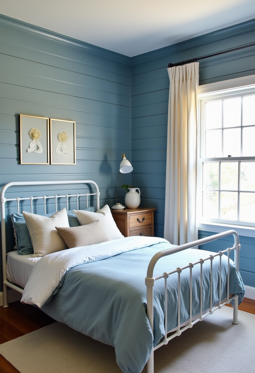 Small Blue Bedroom 3
