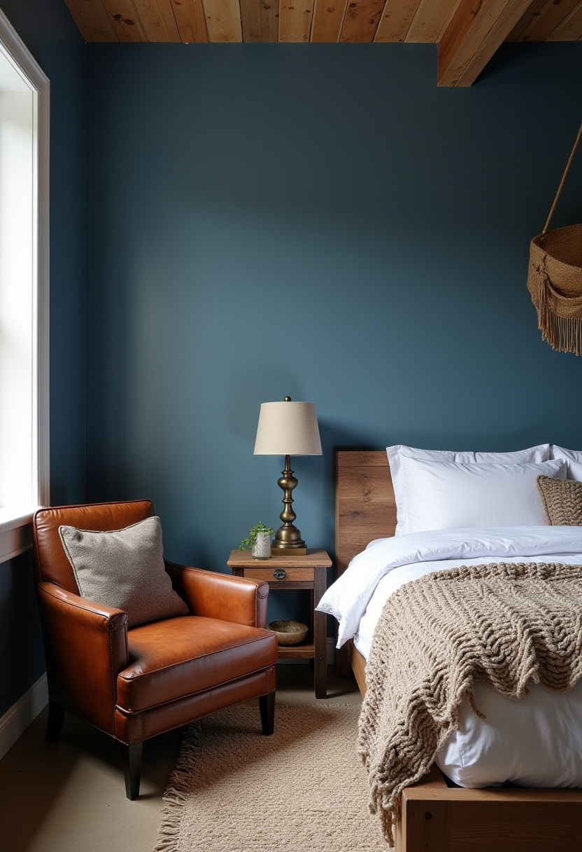 Small Blue Bedroom 9