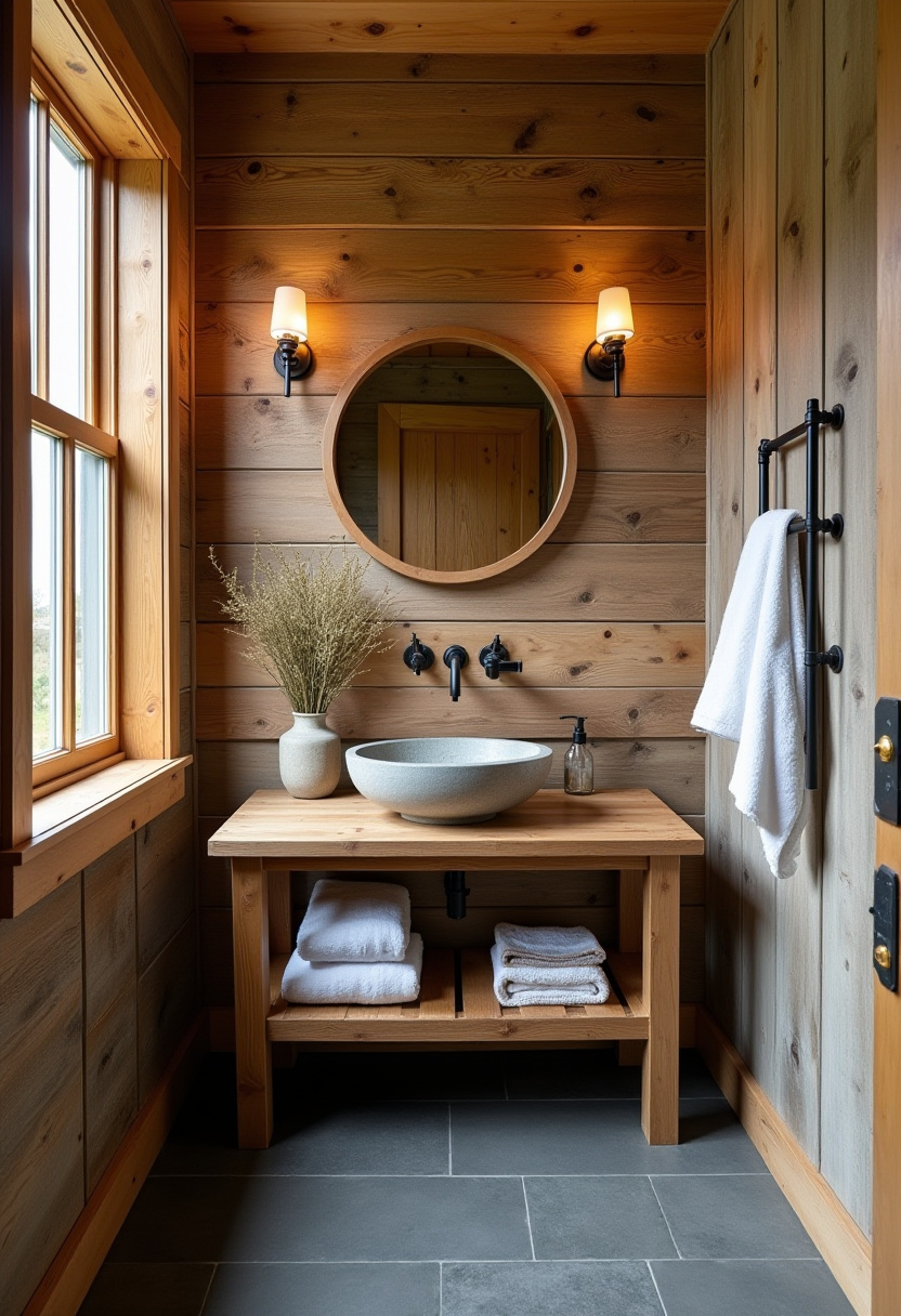 Small Cabin Bathroom Ideas 1