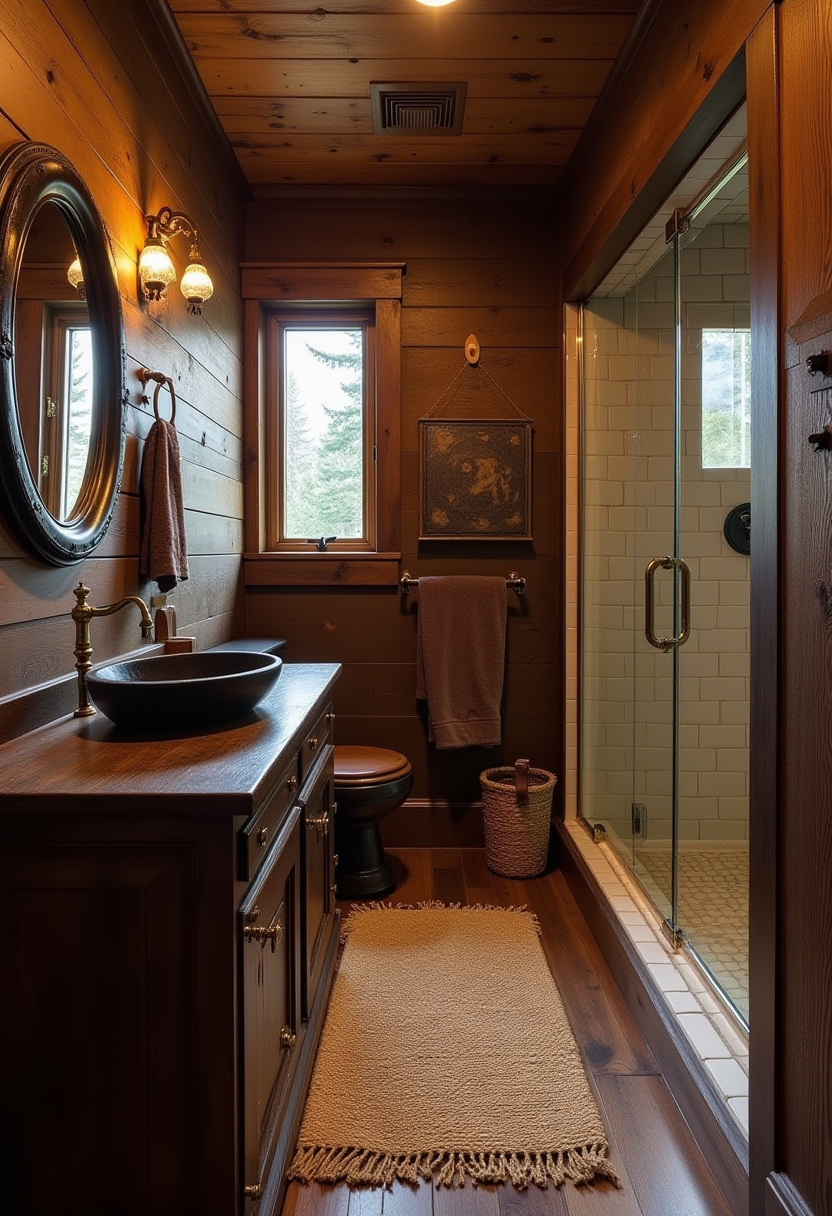 Small Cabin Bathroom Ideas 11