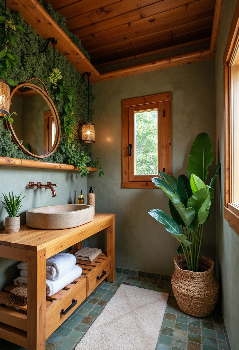 Small Cabin Bathroom Ideas 14