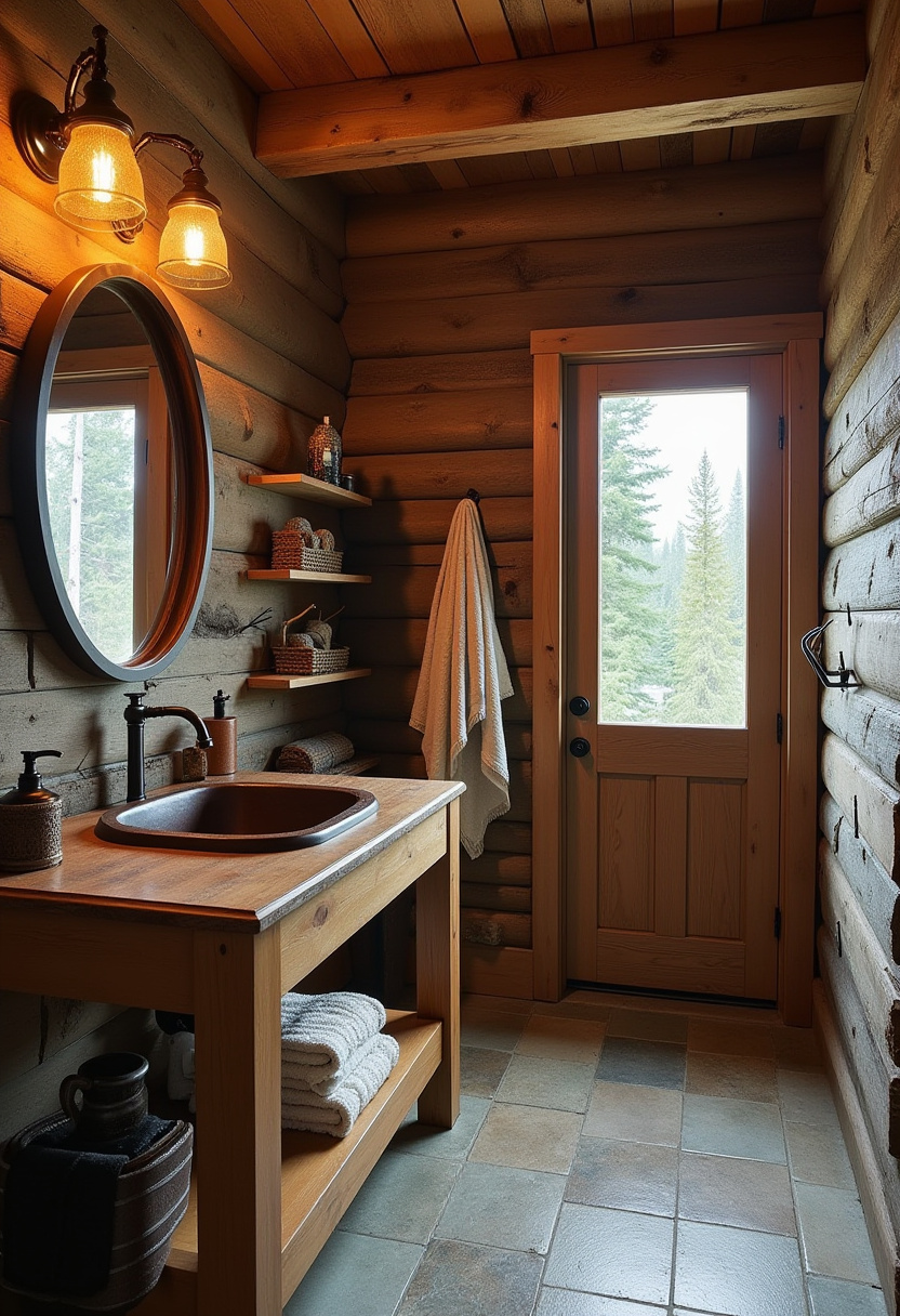 Small Cabin Bathroom Ideas 6