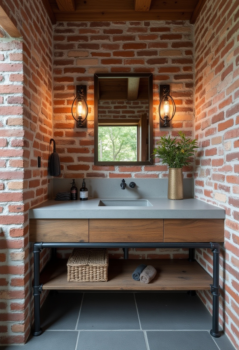 Small Cabin Bathroom Ideas 9