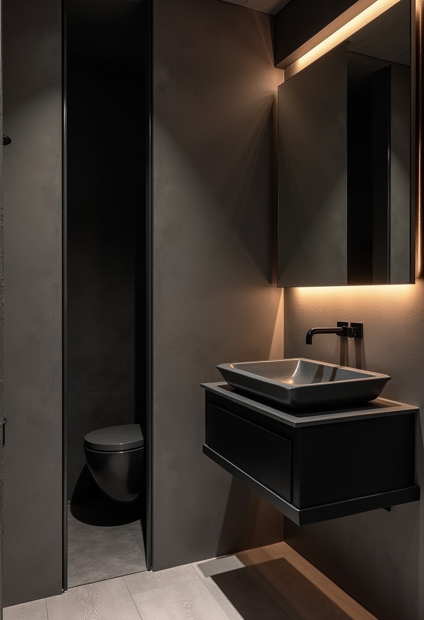 Small Dark Bathroom Ideas 10