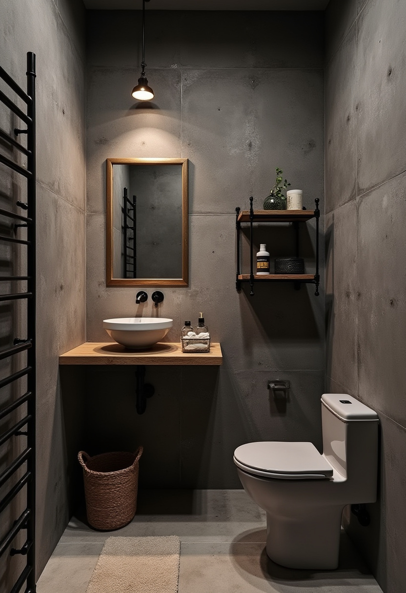 Small Dark Bathroom Ideas 12