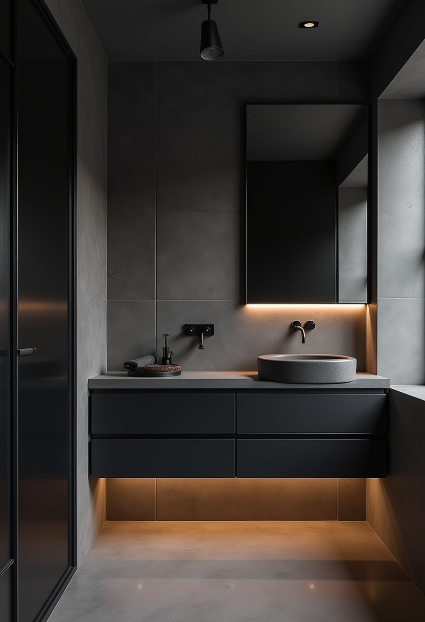 Small Dark Bathroom Ideas 19