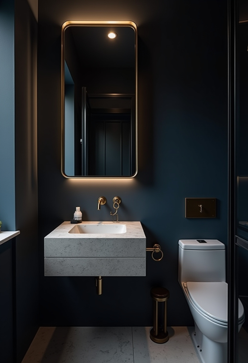 Small Dark Bathroom Ideas 2