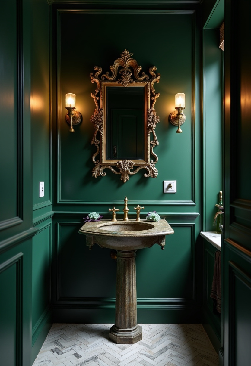 Small Dark Bathroom Ideas 4