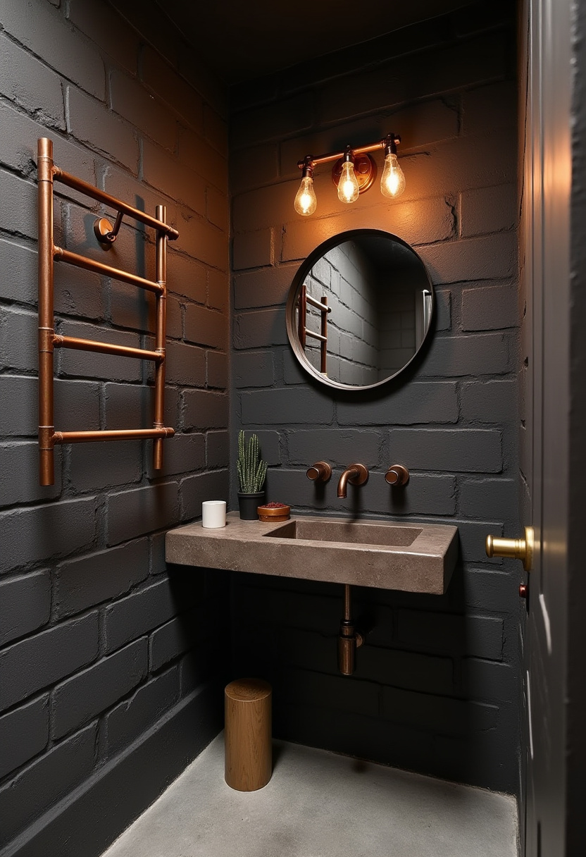 Small Dark Bathroom Ideas 6