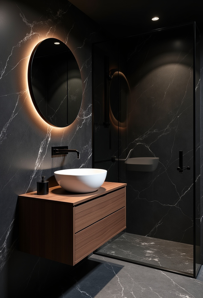 Small Dark Bathroom Ideas 7