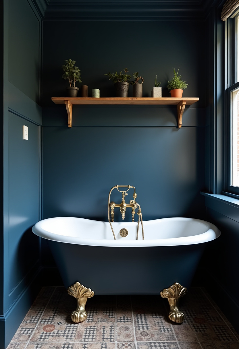 Small Dark Bathroom Ideas 9