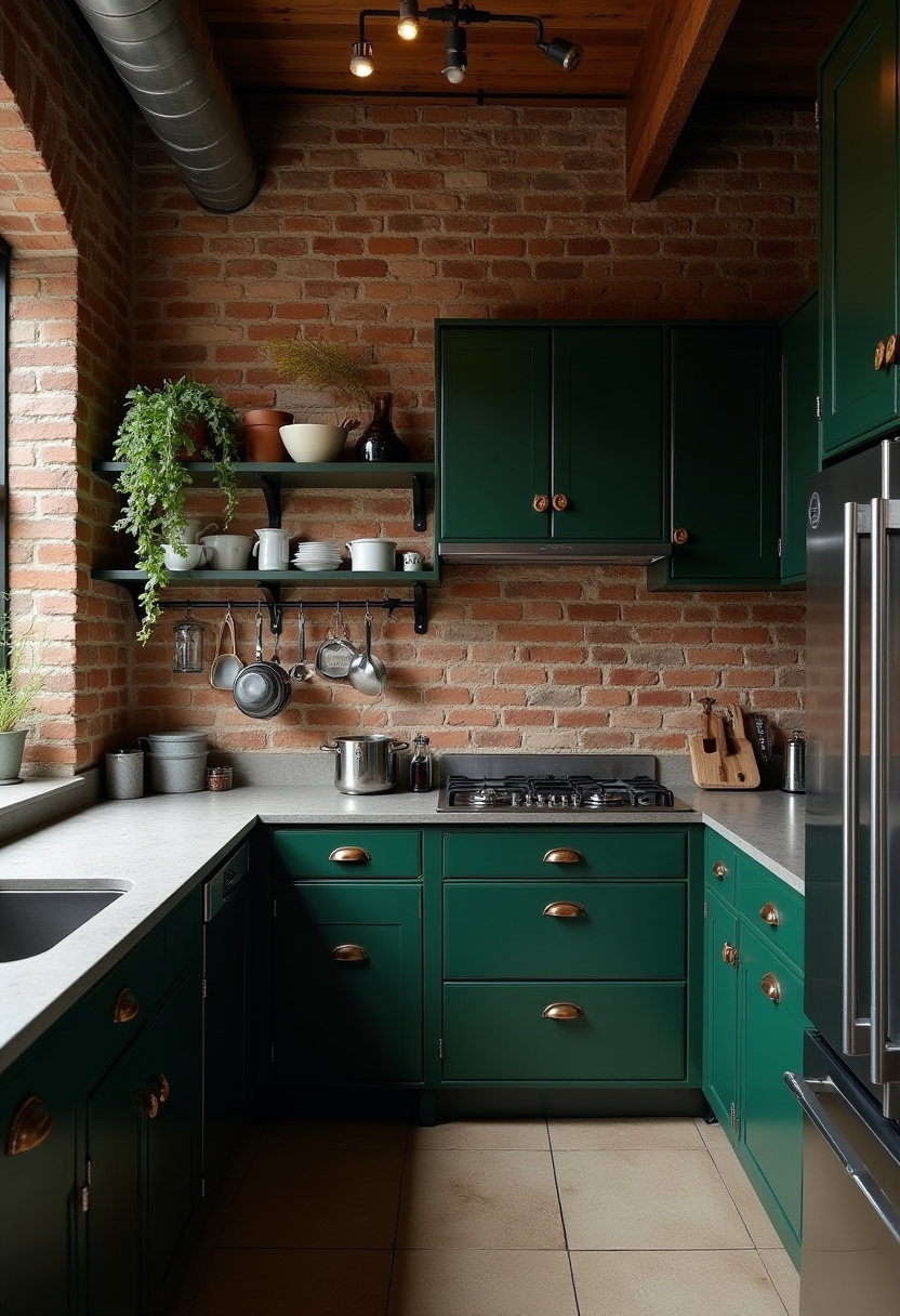 Small Dark Kitchen Ideas 14