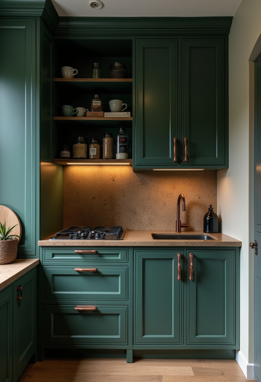 Small Dark Kitchen Ideas 17