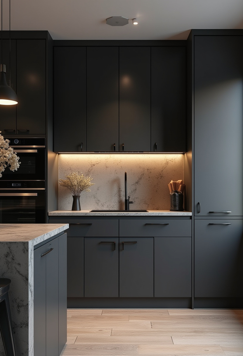 Small Dark Kitchen Ideas 8