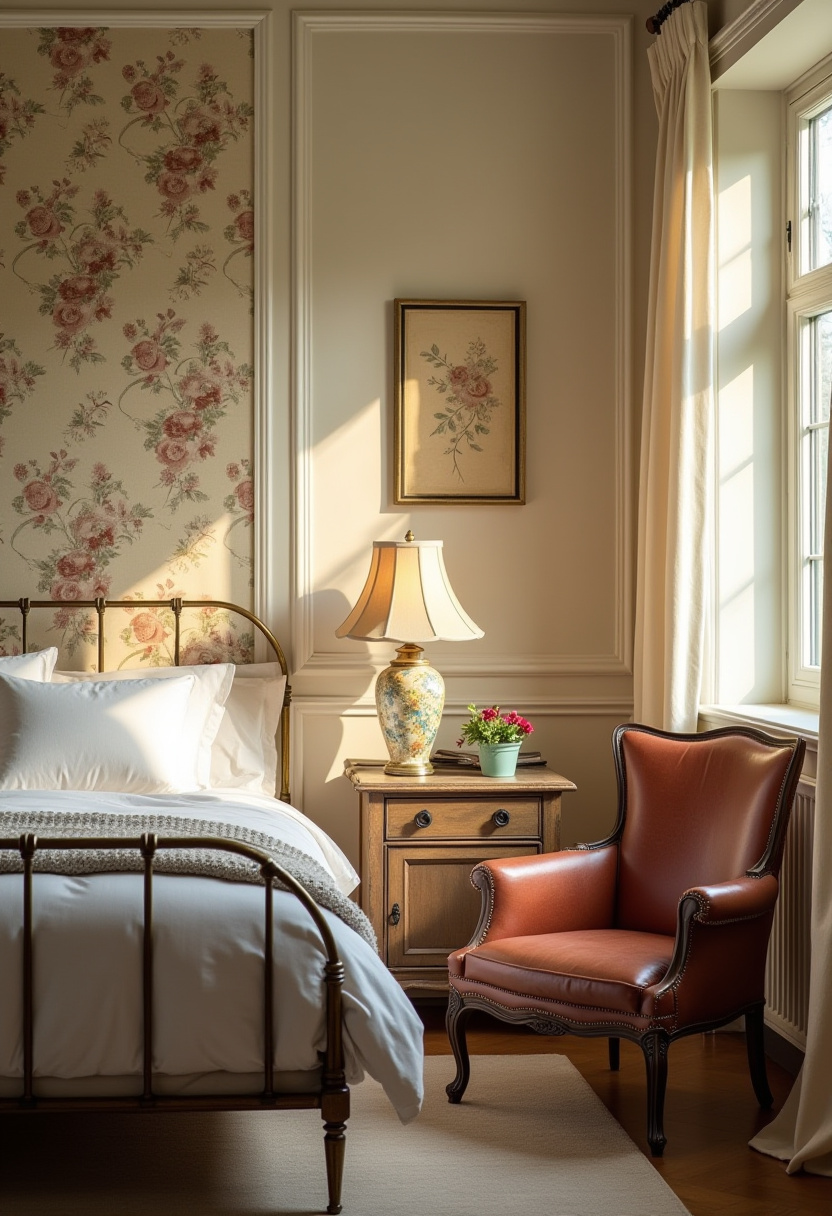 Small Vintage Bedroom 1
