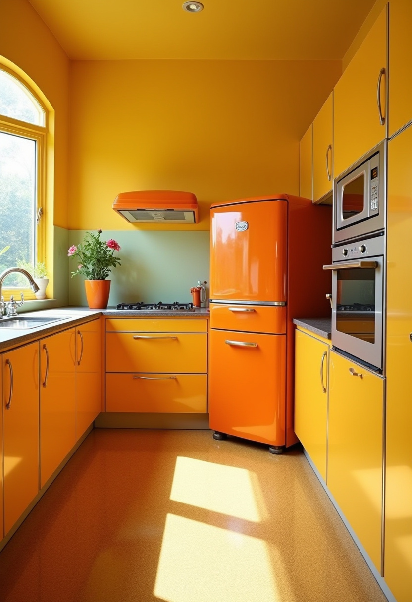Yellow Kitchen Walls 17