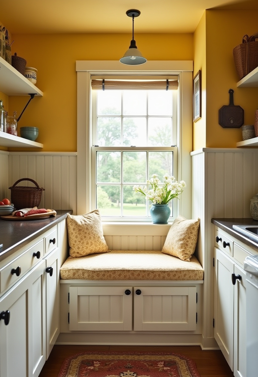 Yellow Kitchen Walls 19