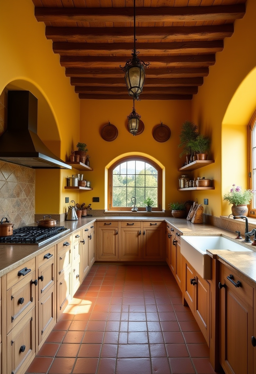 Yellow Kitchen Walls 3